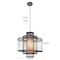 Hello Honey® 19.5" Boho Tiered Bamboo Chandelier